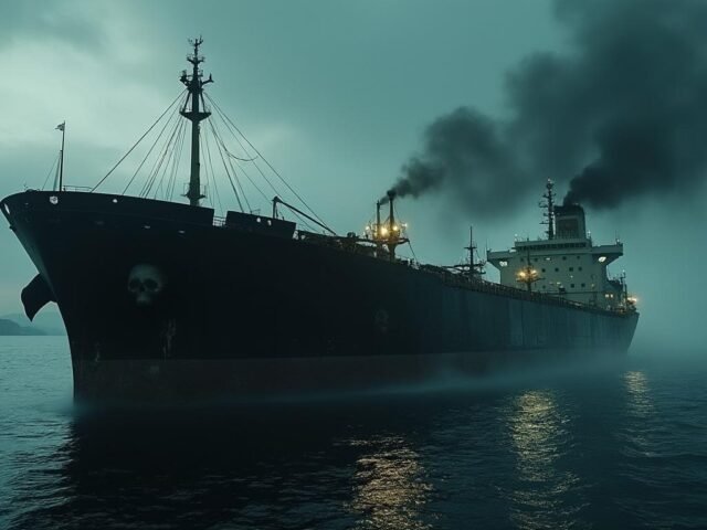 Le pétrolier fantôme Deyna, arraisonné en mars, quitte enfin les eaux françaises – Mer et Marine