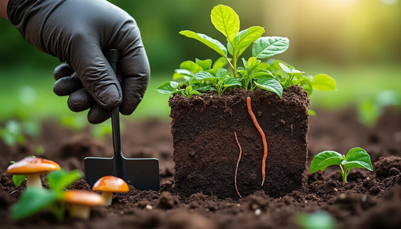 découvrez comment évaluer la qualité de votre sol vivant grâce au test de la bêche et à des indicateurs simples de fertilité pour un jardin sain et productif.