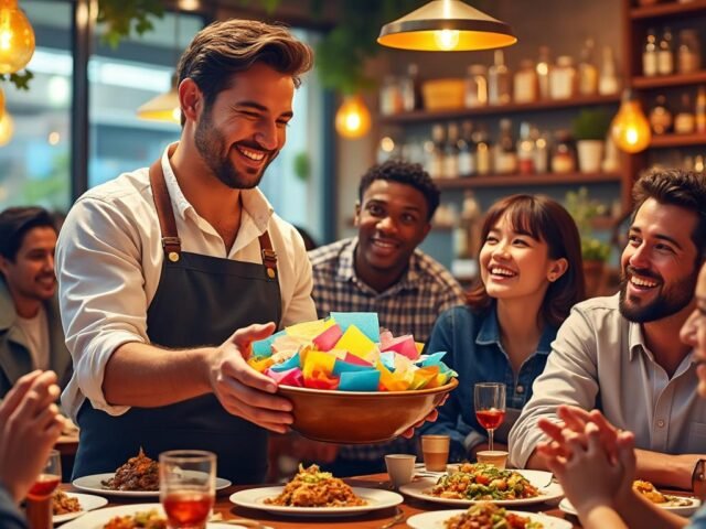 « Addition fantôme » : il tire au sort des clients pour leur offrir un repas et sauver son restaurant