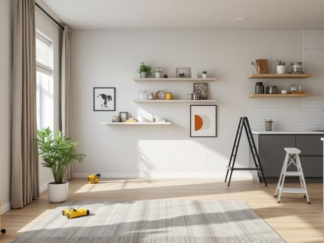 Check‑list chantier locataire : 20 mini‑travaux réversibles