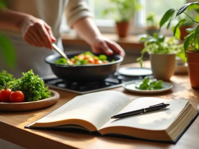 Routine « slow » du dimanche : cuisine, plantes, carnet de gratitude