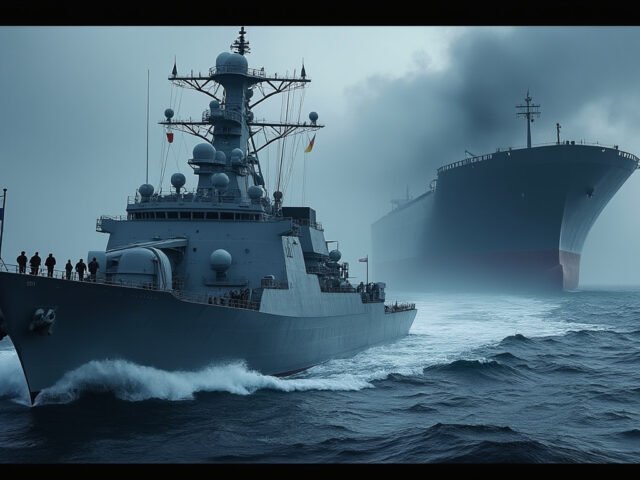 Atlantique : la Marine française intercepte un 4ᵉ pétrolier de la mystérieuse flotte fantôme russe