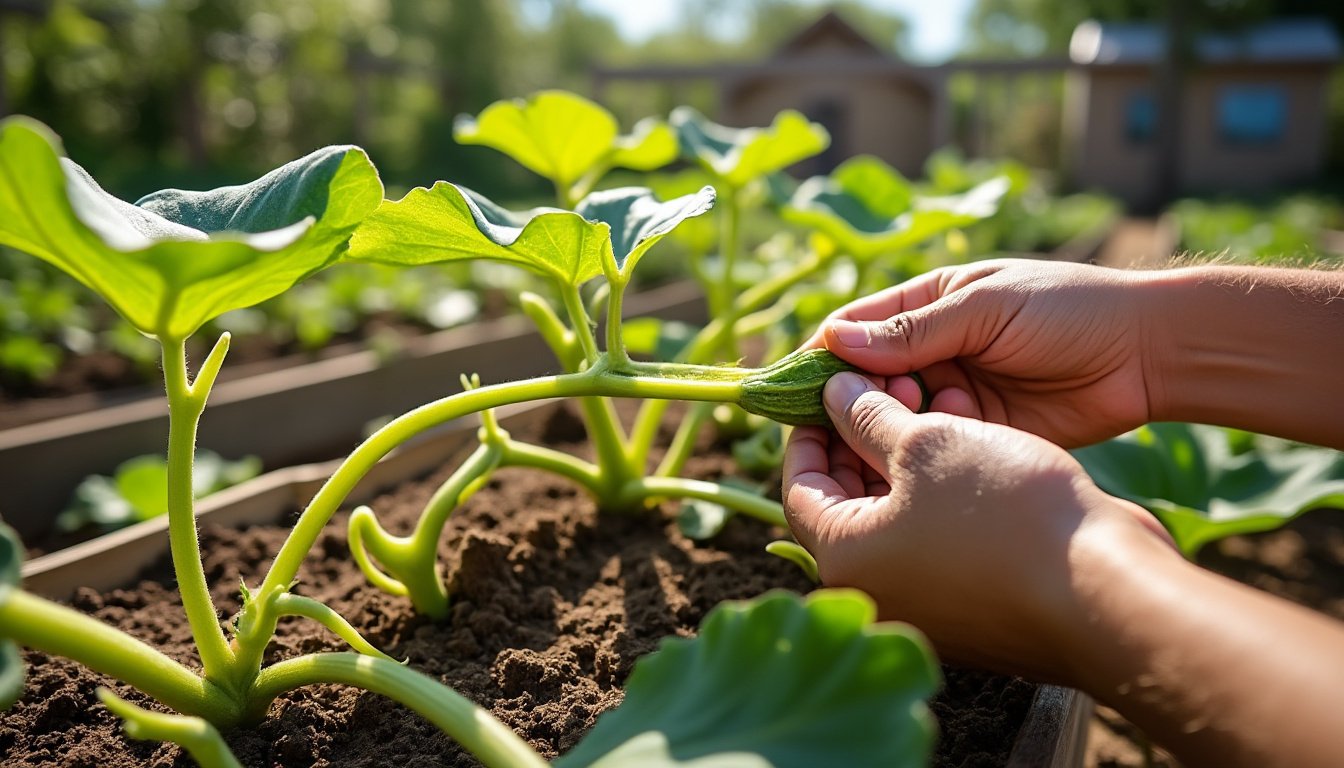 découvrez pourquoi et comment greffer vos courges, avec un calendrier détaillé pour réussir cette technique essentielle en jardinage.