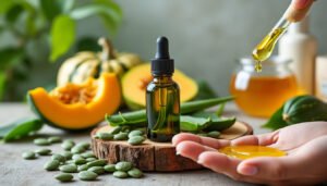 découvrez les bienfaits de l'huile de pépins de courge pour la beauté, ses usages efficaces et les précautions à prendre pour une utilisation sûre.