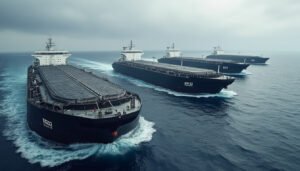la russie protège ses pétroliers en déployant une flotte fantôme équipée de filets et cages spécialement conçus pour repousser les attaques de drones, renforçant ainsi la sécurité de ses navires en mer.