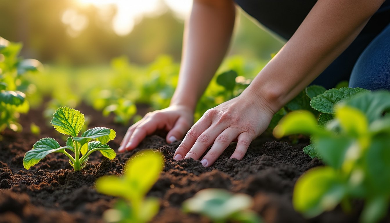 découvrez une marche « mindful » au potager, un parcours sensoriel guidé pour éveiller vos sens, vous reconnecter à la nature et pratiquer la pleine conscience en harmonie avec le jardin.