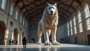 découvrez un loup-garou géant exposé dans un musée breton et plongez dans l'antiquité ainsi que la mythologie romaine à travers cette surprenante exposition.