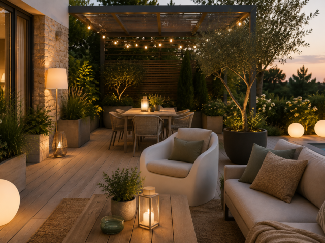 Espace extérieur design et chaleureux : les idées pour l’aménager